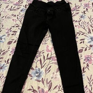 Old Navy Maternity Black Jeans Size 8
